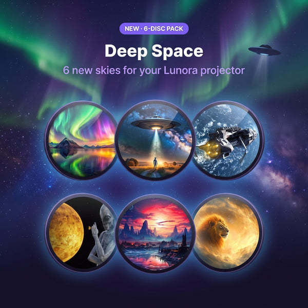 Lunora Disc Pack – Deep Space (6 discs)