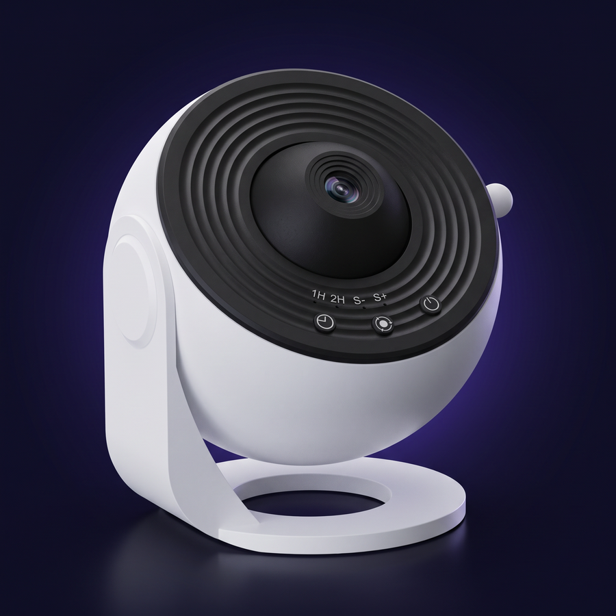 Lunora Galaxy Projector – Planetarium Star Night Light with 12 Discs